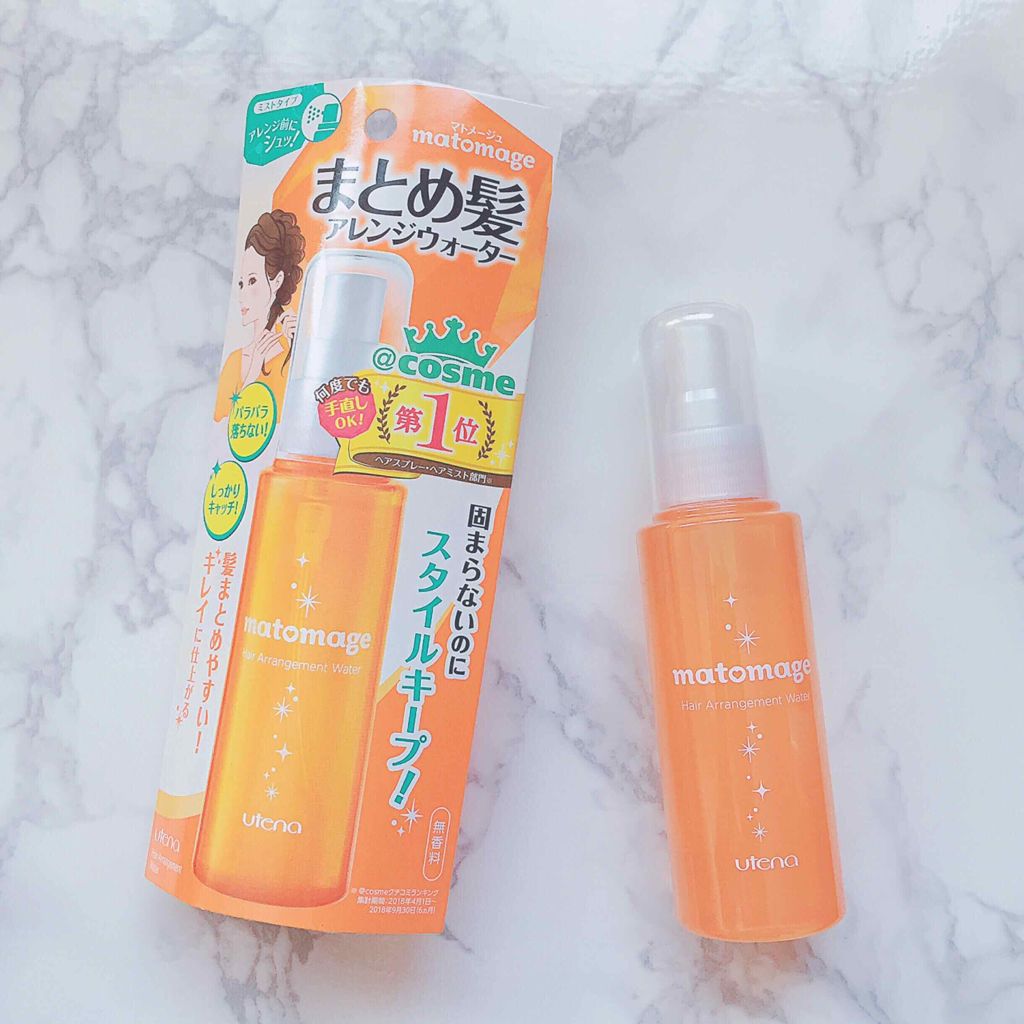 まとめ髪アレンジウォーター マトメージュの口コミ アレンジ前にスプレーするだけで髪を扱いやす By ちかうさ 混合肌 代後半 Lips
