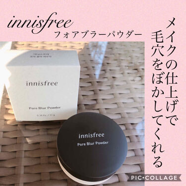 ポアブラー パウダー Innisfreeの口コミ 乾燥肌におすすめのルースパウダー イニスフリー ポア By Sakura 混合肌 40代後半 Lips