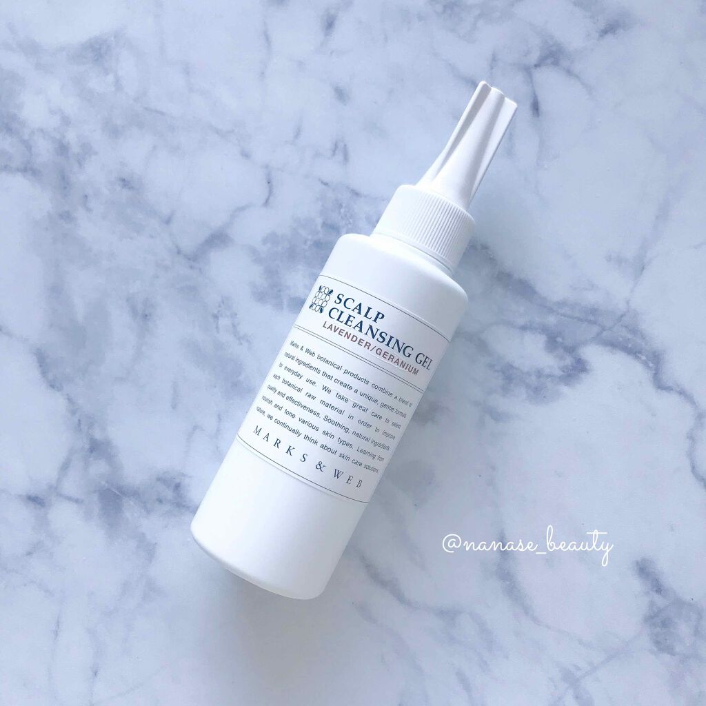 ハーバルスカルプクレンジングジェル Marks Webの口コミ 地肌のリフレッシュに Marks Webの By 七瀬𓂃フォロバしてます 𓈒𓏸 混合肌 Lips