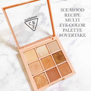Mood Recipe Multi Eye Color Palette 3ceを使った口コミ 毎日メイク 韓国コスメ 最近はオレ By Arisa Dahara 乾燥肌 代後半 Lips