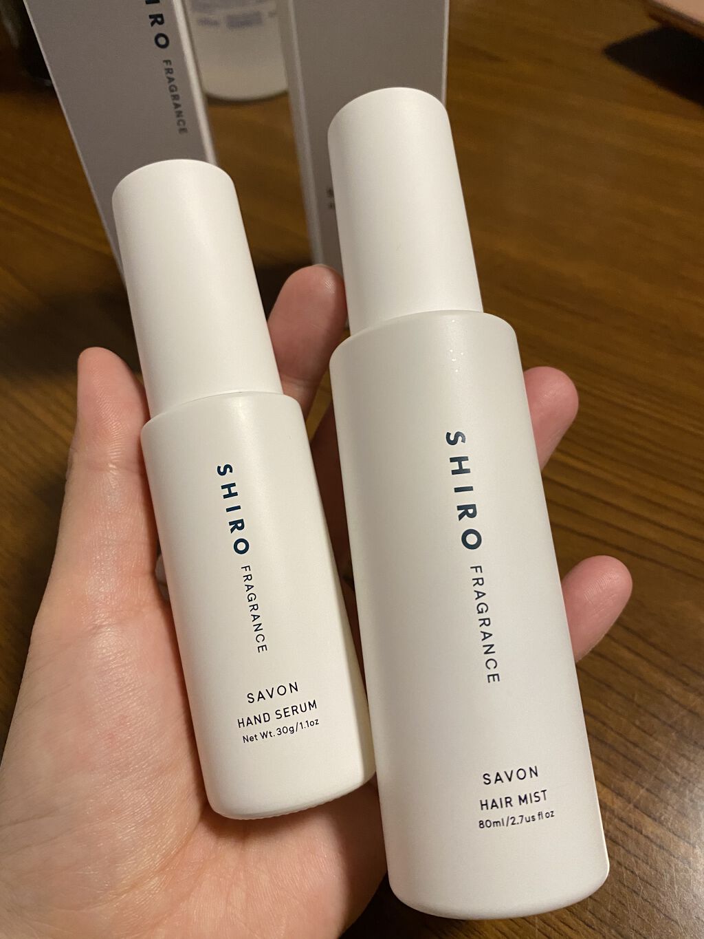 サボン ヘアミスト Shiroを使った口コミ お祝いのお返しにいただきました Shiro By まんぼう 混合肌 代後半 Lips