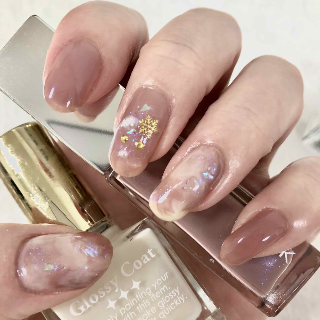 ネイルポリッシュ Rmkを使った口コミ 今日は Rmkのモーヴピンク中心のネイルで By Rabbit 乾燥肌 Lips