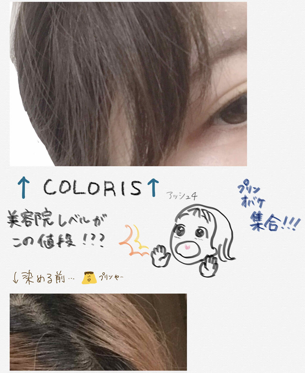 パーソナライズヘアカラー Coloris Colorisの口コミ コロナの自宅待機期間に注文した物が届いたの By うさぎ 混合肌 Lips