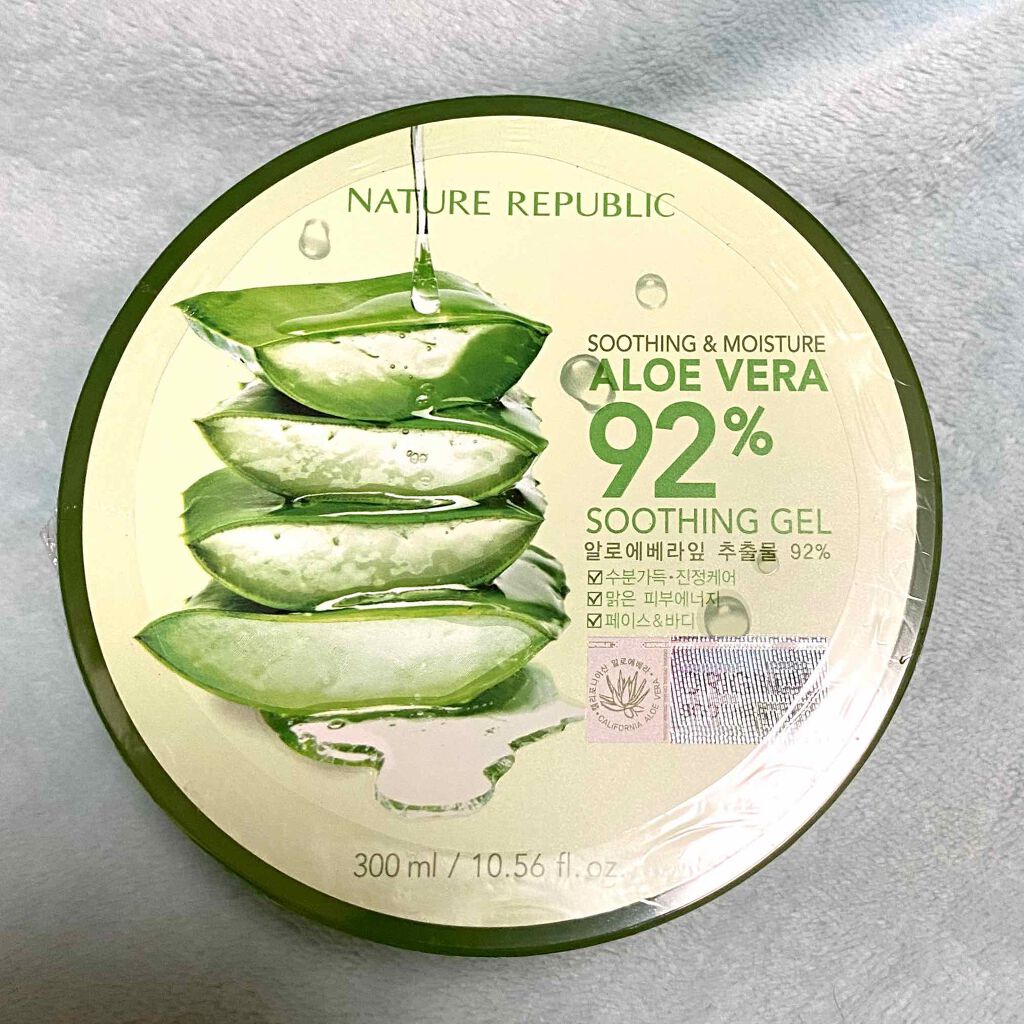 スージングアロエジェル ネイチャーリパブリックの口コミ ネイチャーリパブリック スージングアロエジ By りり 乾燥肌 代前半 Lips