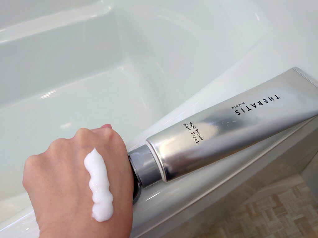 ナイトリペア ヘアパック セラティス バイ ミクシムの口コミ よくあるヘアパックは トリートメントの代わ By つむりる 乾燥肌 30代前半 Lips