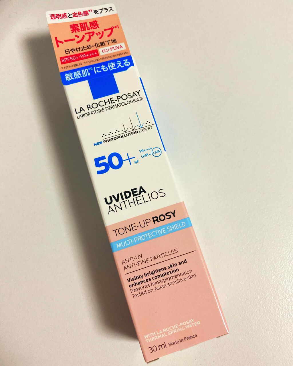 Uvイデア Xl プロテクショントーンアップ ローズ La Roche Posayの口コミ 初めてラロッシュポゼ購入 ベタつきも無く By Yokko Lips