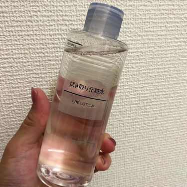 拭き取り化粧水 無印良品の口コミ 無印の拭き取り化粧水 無印良品の拭き取り化 By きみばな 混合肌 30代後半 Lips