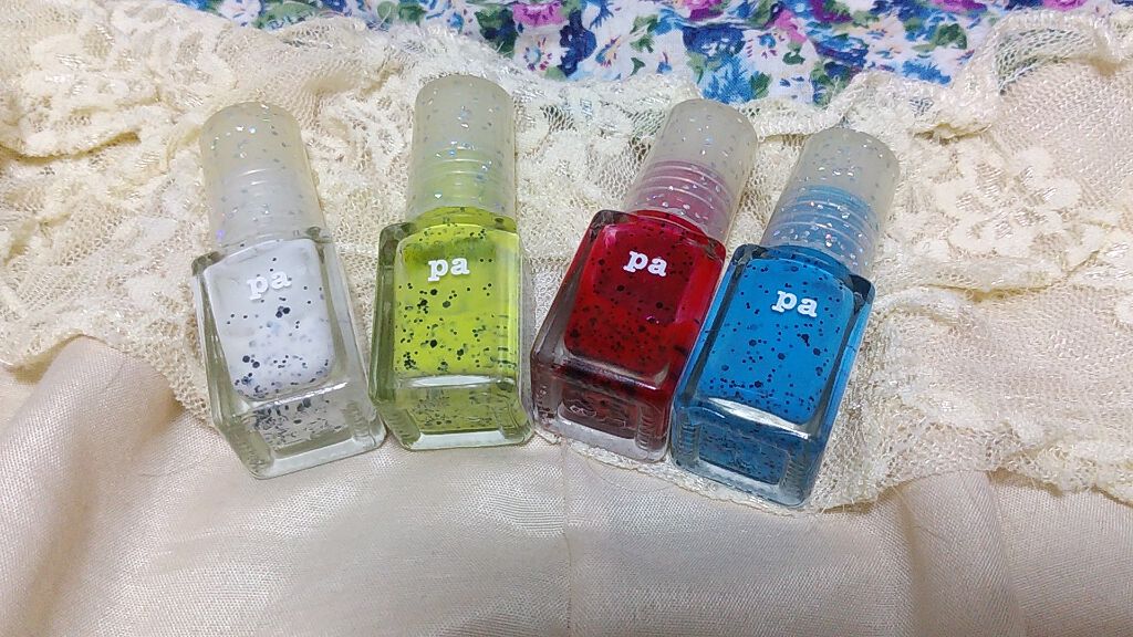 Pa ネイルカラープレミアラメグランデ Paの口コミ Paカラープレミアラメ グランデ 黒いつぶ By Riii Lips