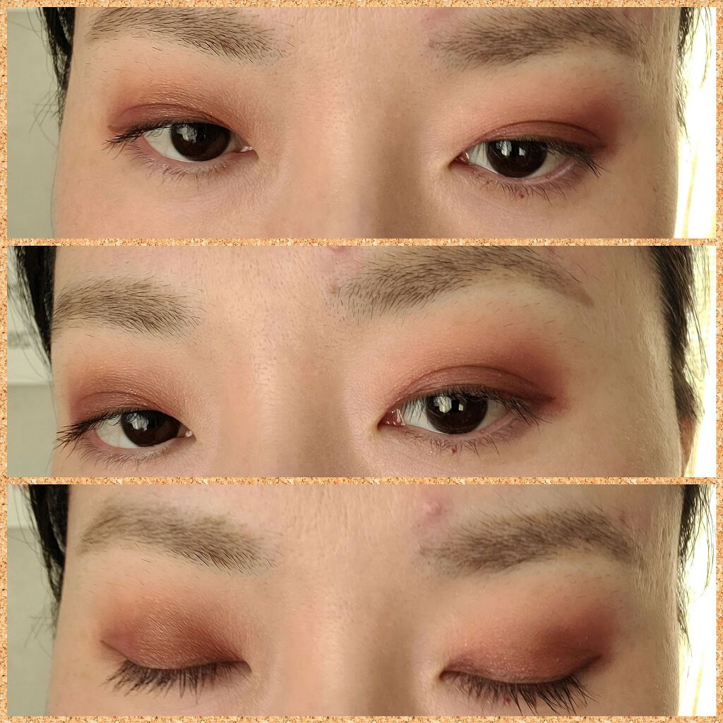 プリズム パウダーアイカラー リンメルを使った口コミ くすみ赤にパープルをたすと By Victoria Lips Agm 混合肌 30代後半 Lips