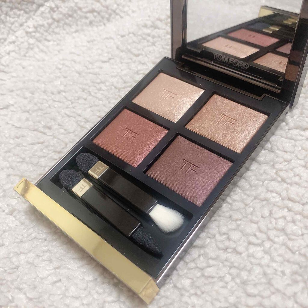 アイ カラー クォード Tom Ford Beautyの口コミ イエベ秋におすすめのパウダーアイシャドウ Tfハネムーンイエベ秋 By Mizuki 普通肌 代前半 Lips