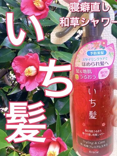 髪 地肌うるおう寝ぐせ直し和草シャワー いち髪のリアルな口コミ レビュー Lips