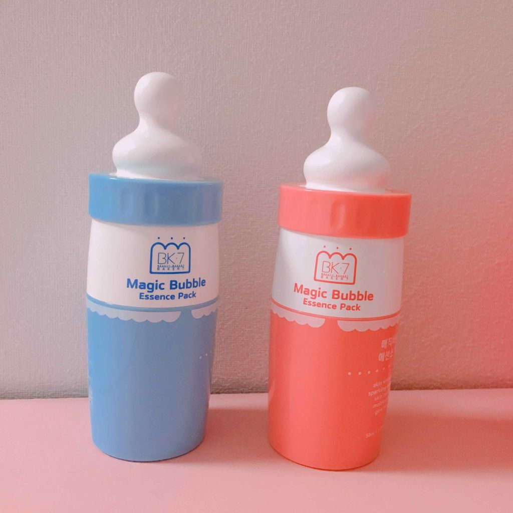 マジックバブルエッセンスパック ピンク Baker7を使った口コミ 私が一番実感したのは特にニキビ 結構ニキビ By Supreme Beauty Ubou Lips