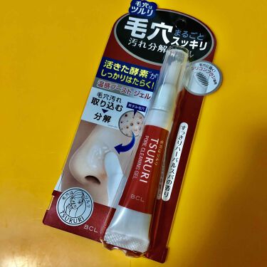 毛穴汚れ分解ジェル ツルリの辛口レビュー ツルリ毛穴汚れ分解ジェル小鼻の毛穴汚れを分 By Nagi 乾燥肌 代後半 Lips