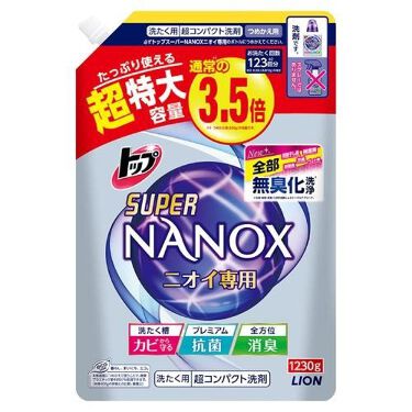 トップ スーパーNANOX ニオイ専用 つめかえ用特大