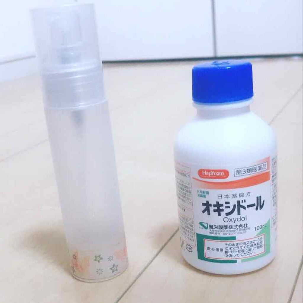 オキシドール 医薬品 日本薬局方の口コミ 嬉しいことに 前回の投稿で色の変化の写真が By Rina 混合肌 10代後半 Lips
