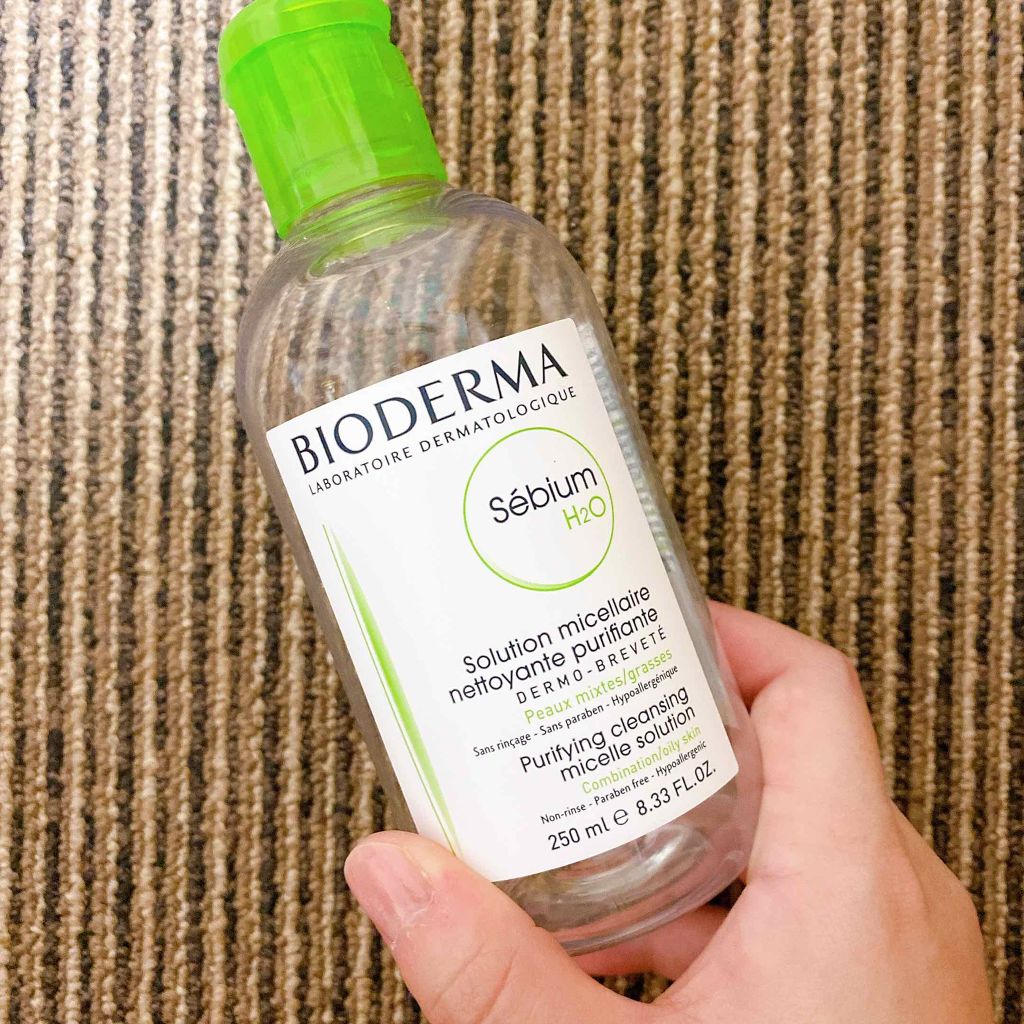 セビウム エイチツーオー D ビオデルマの効果に関する口コミ ビオデルマ セビウムビオデルマの洗顔 クレ By あやし 混合肌 代後半 Lips