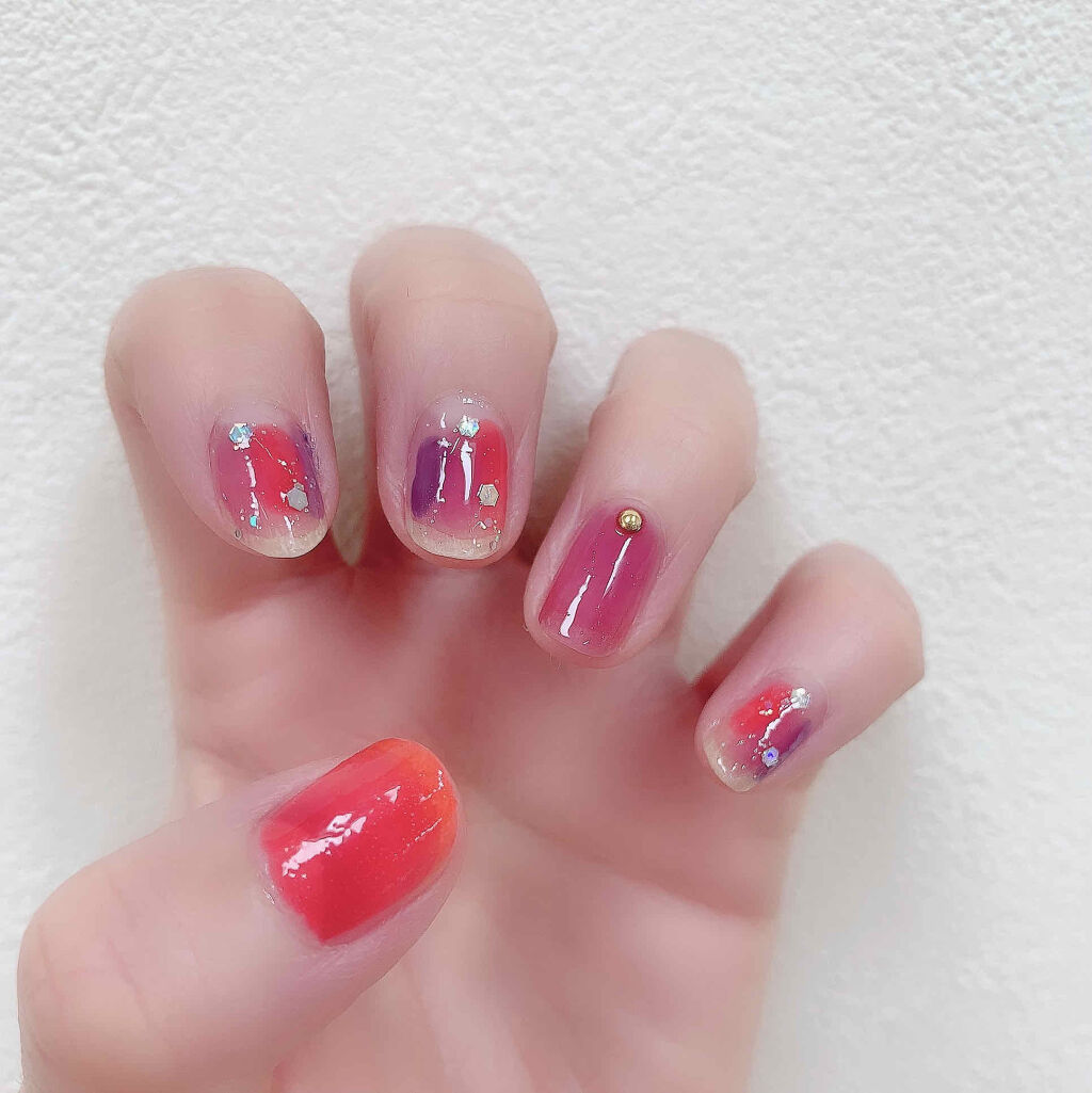 リキュールネイル キャンドゥを使った口コミ シロップネイルを使って塗りかけネイルしまし By あやか 多忙中 ピンクレディ隊 乾燥肌 Lips