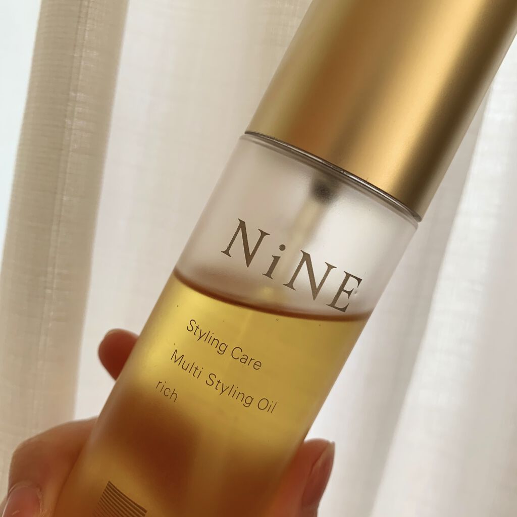 マルチスタイリングオイルリッチ Nineの口コミ 美容師さんのおすすめヘアオイル 皆様こん By ジユちゃん 10代後半 Lips