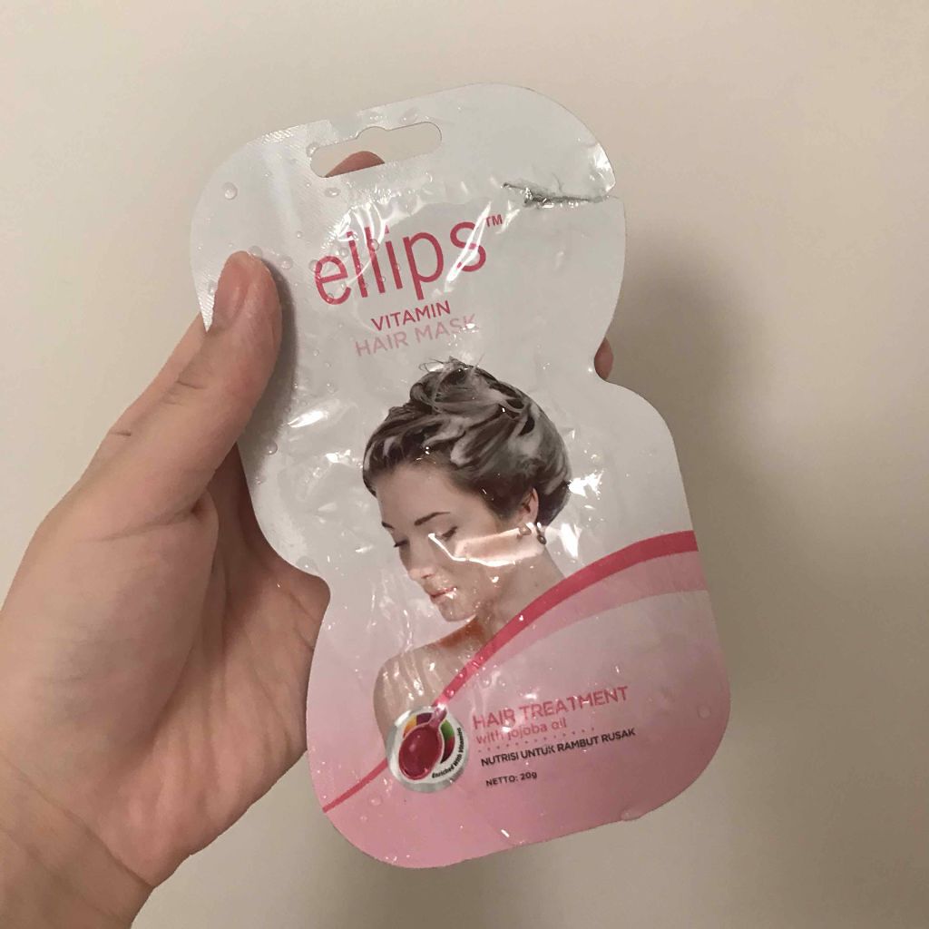 ヘアーオイル ニュートリカラー Ellipsの口コミ エリップスのヘアマスクです 友人からバリ島 By Miku 混合肌 代後半 Lips