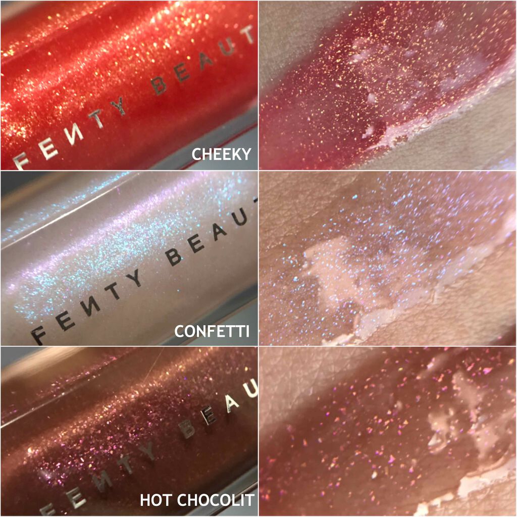 Gloss Bomb Universal Lip Luminizer Fenty Beauty By Rihannaを使った口コミ 歌手のリアーナちゃんプロデュースのブランド By グル 混合肌 Lips