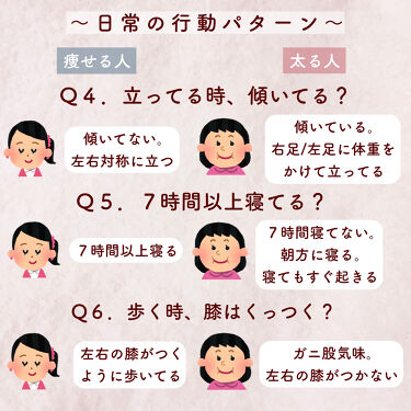 寝ながらメディキュット ロング メディキュットの口コミ いくつ当てはまる 痩せる人と太る人の違い By ぽん Lips