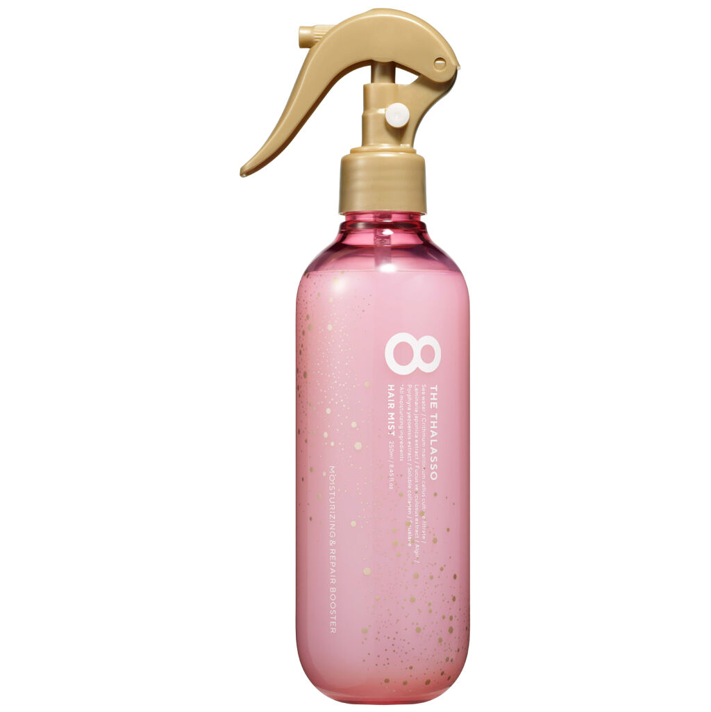 モイスチャーライジング リペアブースター 導入液ヘアミスト ピンクリラックス エイトザタラソのリアルな口コミ レビュー Lips