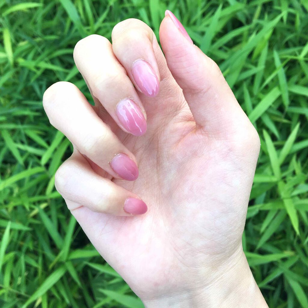 グレースジェルベース グレースジェルを使った口コミ ネイル変えた ちゅるちゅるな透明感あるネ By Kobara 混合肌 30代前半 Lips