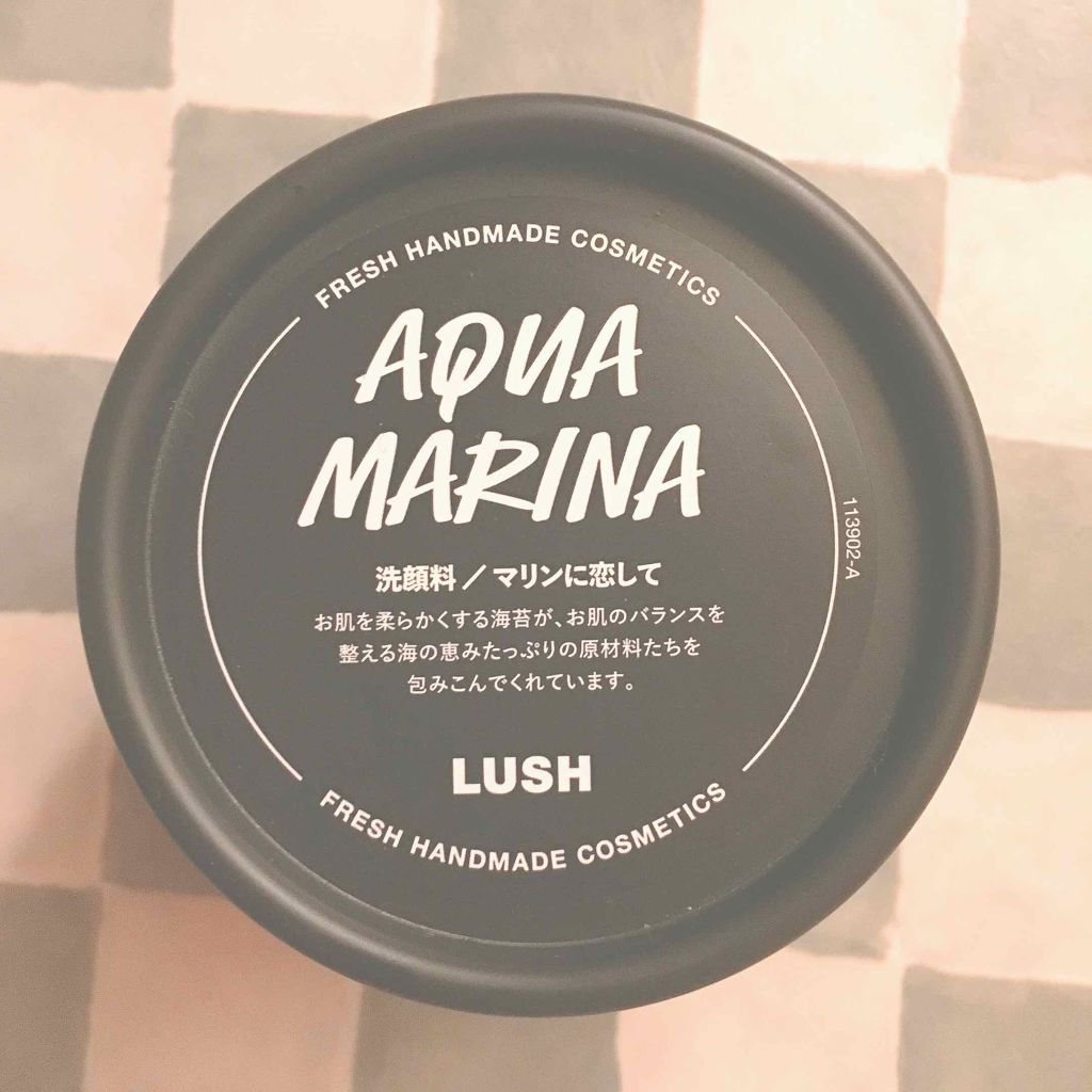 マリンに恋して ラッシュの使い方を徹底解説 Lush マリンに恋して Aquamari By ぴこたん 混合肌 代前半 Lips