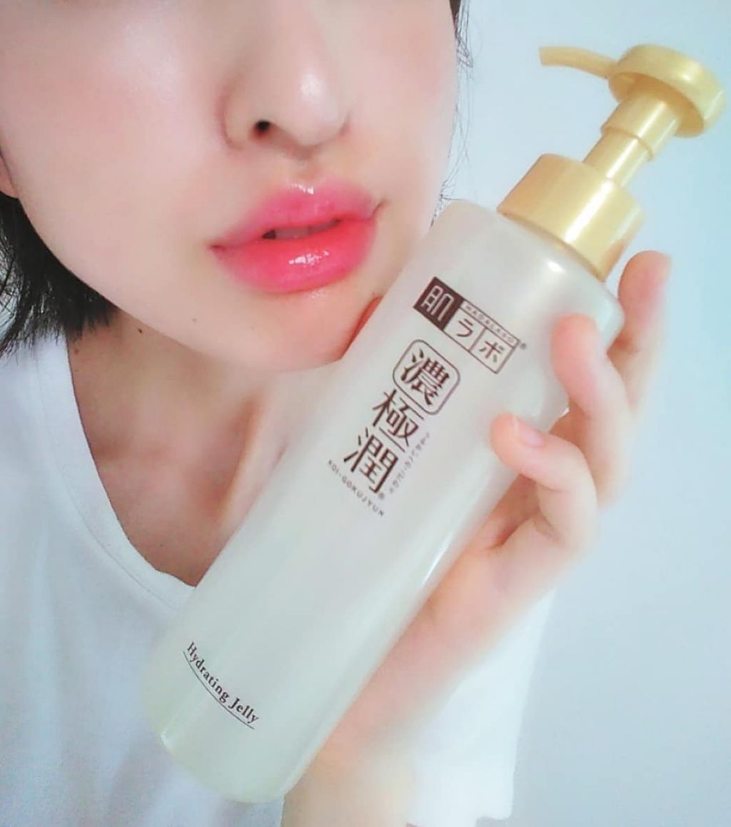極潤 ヒアルロンジュレ 肌ラボの口コミ ロート製薬 の新商品 濃 極潤ヒアル By Hana 普通肌 Lips
