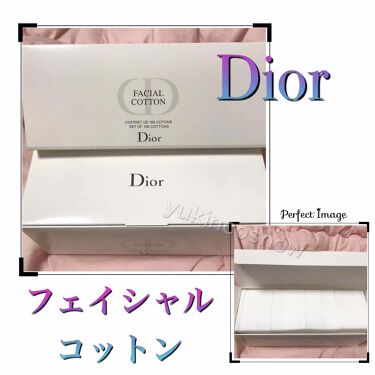 ディオール フェイシャル コットン Diorの口コミ Dior フェイシャルコットン100枚入 By ゆき 普通肌 Lips