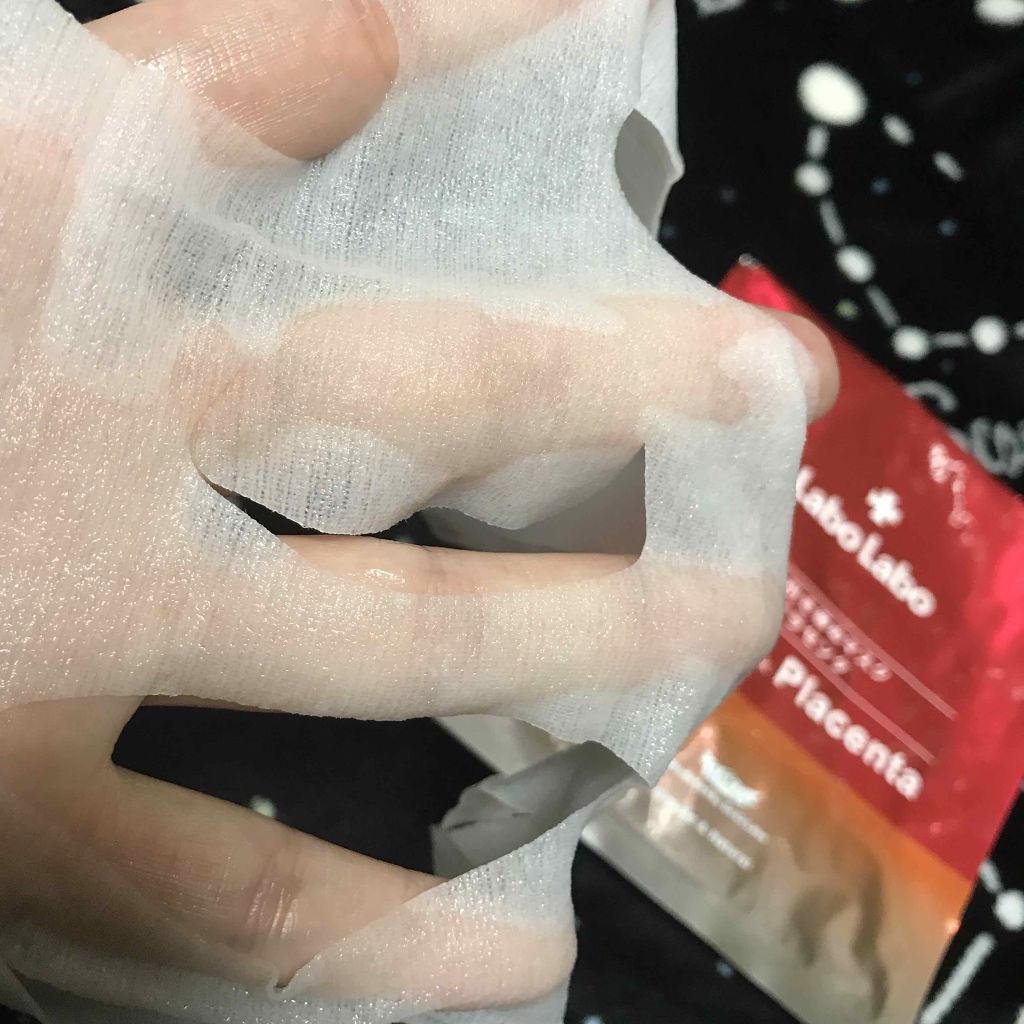 スーパー毛穴引き締めマスク プラセンタ ラボラボの口コミ 乾燥肌におすすめのシートマスク パック 株式会社ドクターシーラ By Aya 乾燥肌 30代前半 Lips