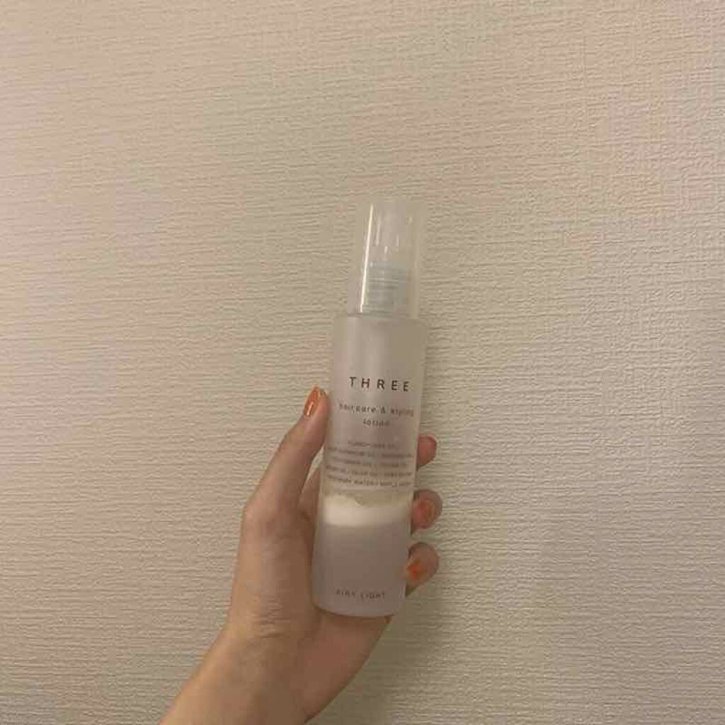 ヘアケア スタイリング ローション Threeの口コミ Threeヘアケア スタイリングローシ By ミユ 混合肌 代前半 Lips