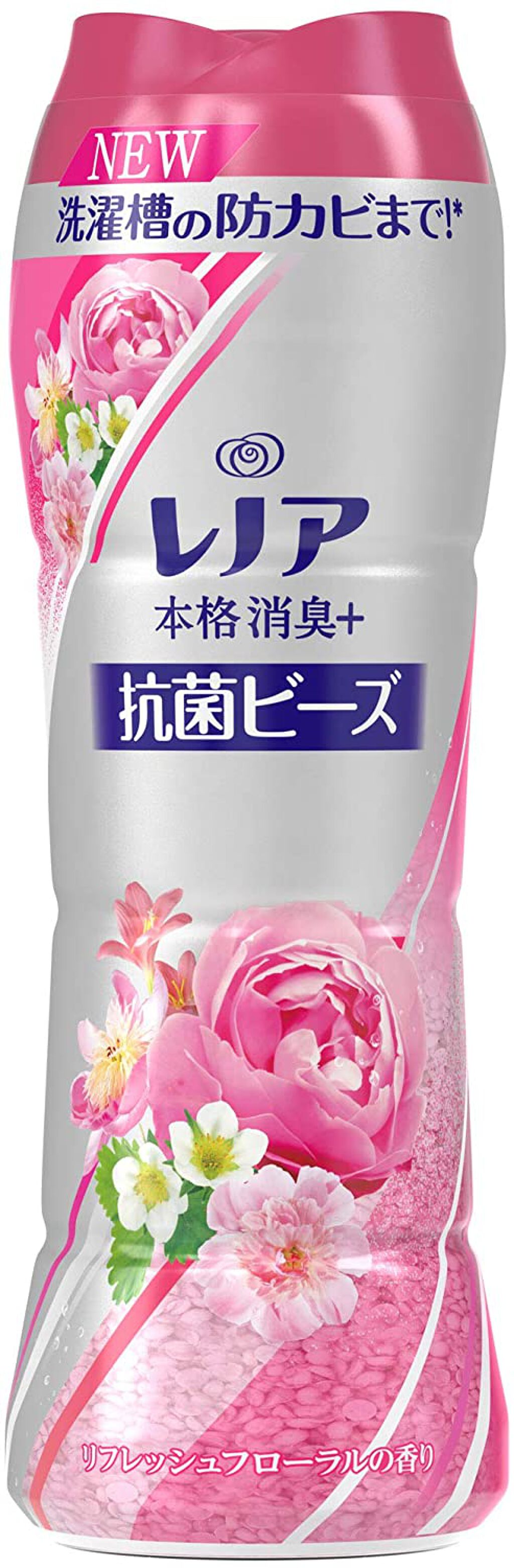 レノア本格消臭 デオドラントビーズ リフレッシュフローラル 490ml