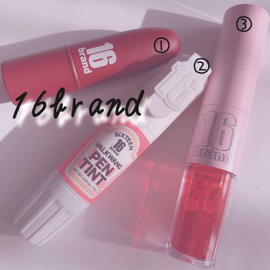 T G 16brandを使った口コミ とっても可愛い韓国コスメ16brandのリ By Misaki 10代後半 Lips