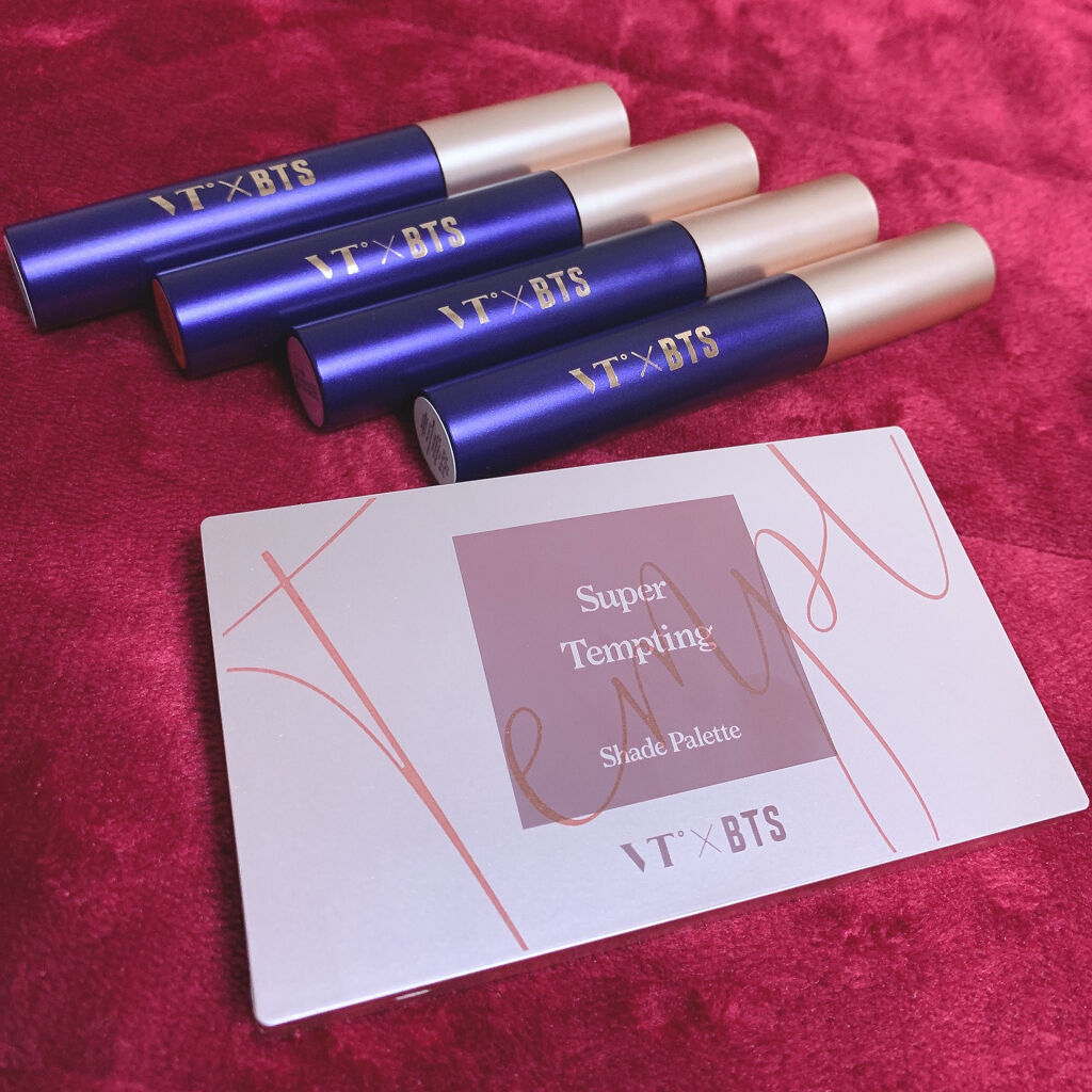 Vt X Bts Super Tempting Lip Rouge スーパーテンプティング リップルージュ Vt Cosmeticsを使った口コミ スーパーテンプティングシェードパレット By ぴーち Lips