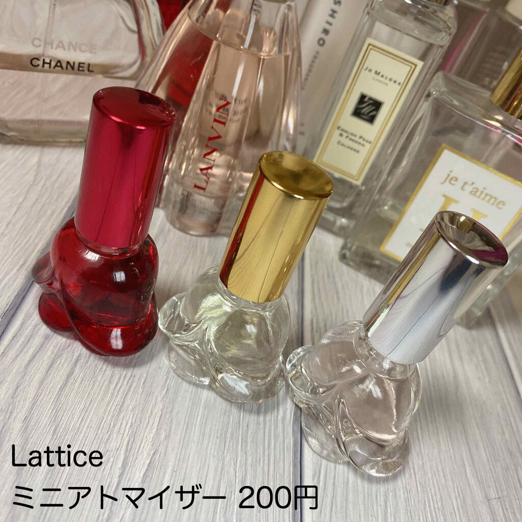 ミニアトマイザー Latticeの口コミ 0円で買えちゃう薔薇アトマイザーが可愛 By さあ 代前半 Lips