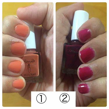 ミニネイル パラドゥを使った口コミ セルレのネイルセット500円全色レビュー By リラックマコリラックマ 脂性肌 40代前半 Lips