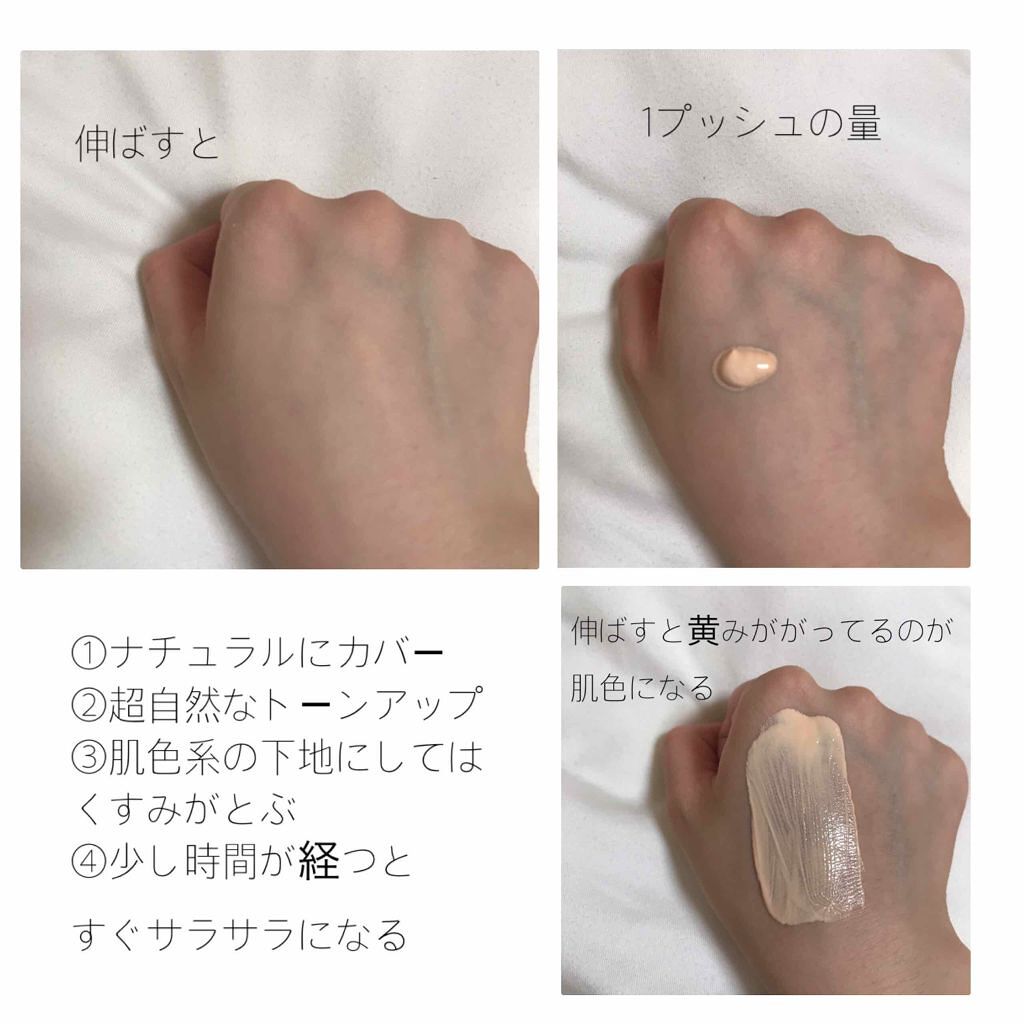 マットシフォン Uvホワイトニングベースn Kissの口コミ オイリー肌におすすめの化粧下地 テカりにくい 崩れに By スガワラルナ Lips