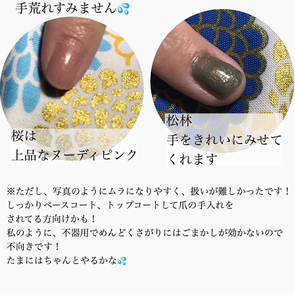 Tm浮世絵ネイル キャンドゥの口コミ 可愛いっと思って買ったらムラになりやすかっ By ふくすけ 混合肌 30代前半 Lips