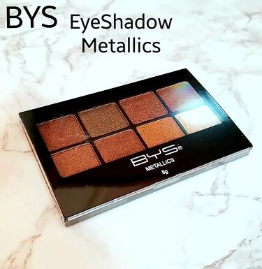 人気色をチェック Bys Metallics Eye Shadow Palette Bysのリアルな口コミ レビュー Lips