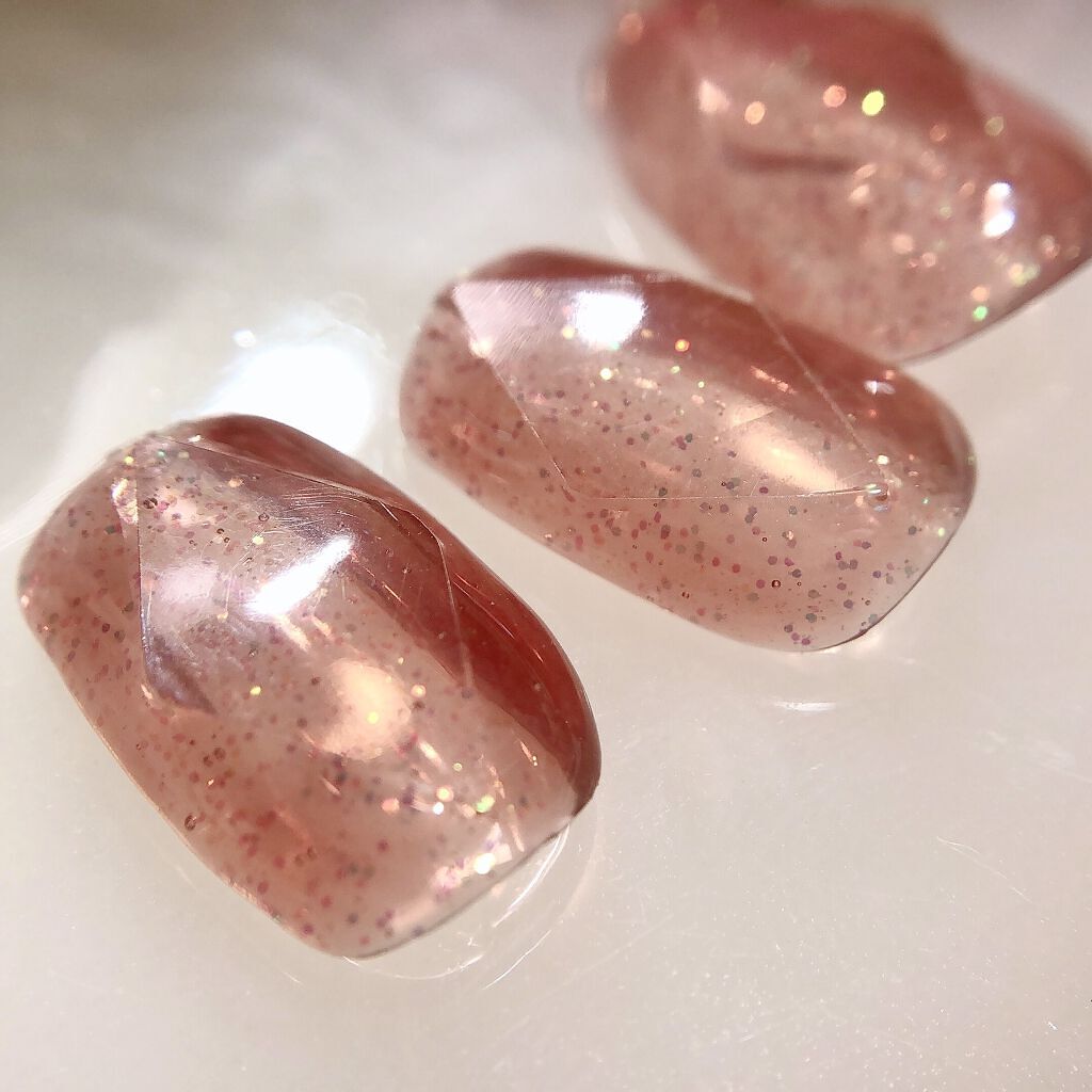 ジェルネイル ジェルミーワンの口コミ 宝石風ネイル ぶっつけ本番でやってみたけ By チャンユカ 敏感肌 Lips