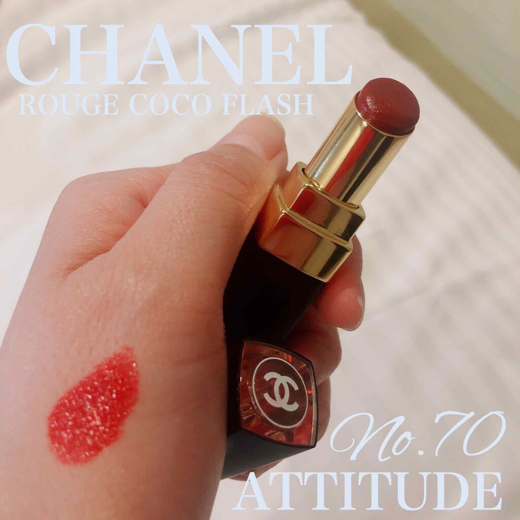 ルージュ ココ フラッシュ Chanelの口コミ 赤ラメが尊いリップ シャネルのツヤ感リ By こぐま 乾燥肌 30代前半 Lips