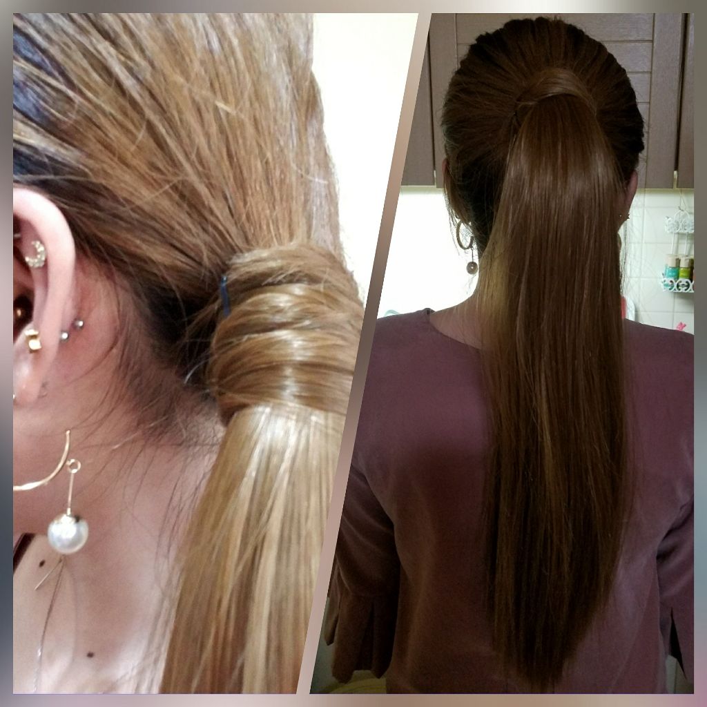 Linea Storia Ponytail Wig Lineastoriaの口コミ 髪が微妙な長さで 痛み 泣 どうしよう と By 七香 混合肌 30代後半 Lips