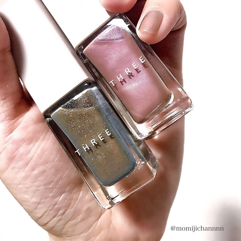21年春新作マニキュア ネイルポリッシュ Threeの口コミ Threeの桜ネイルポリッシュ 前回に引き By 紅葉ちゃん もみじちゃん 30代前半 Lips