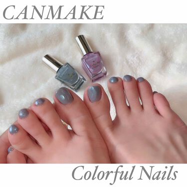 カラフルネイルズ キャンメイクの口コミ 今のフットネイル Canmakeのカラフル By Miꪔ 乾燥肌 代前半 Lips