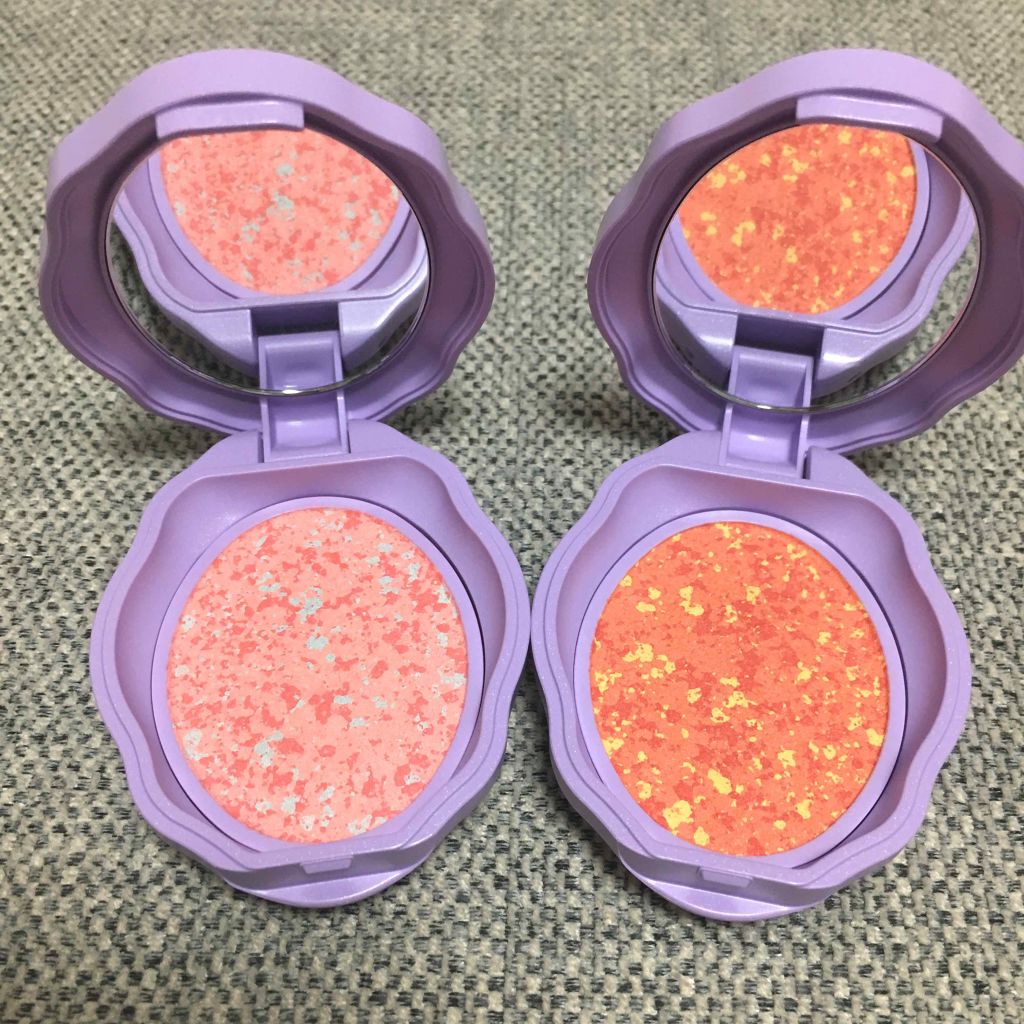 限定パウダーチーク ミックスド プレスト チークカラー レ メルヴェイユーズ ラデュレの人気色を比較 ラデュレ ミックスドプレストチークカラー By Nozomin 敏感肌 代前半 Lips