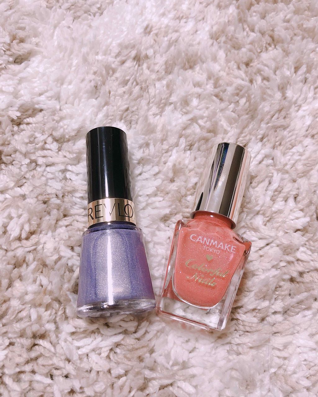 カラフルネイルズ Canmakeを使った口コミ フットネイルチェンジ