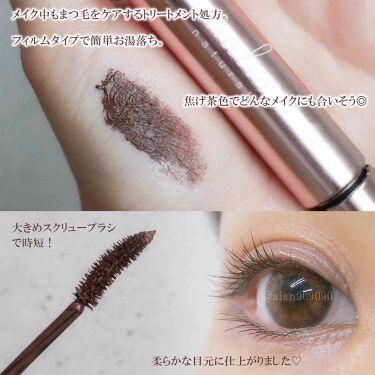 トリートメントマスカラ Anelia Naturalの口コミ 目元の感想が気になるので 目に優しい 簡単 By あいあんの美容録 混合肌 30代前半 Lips