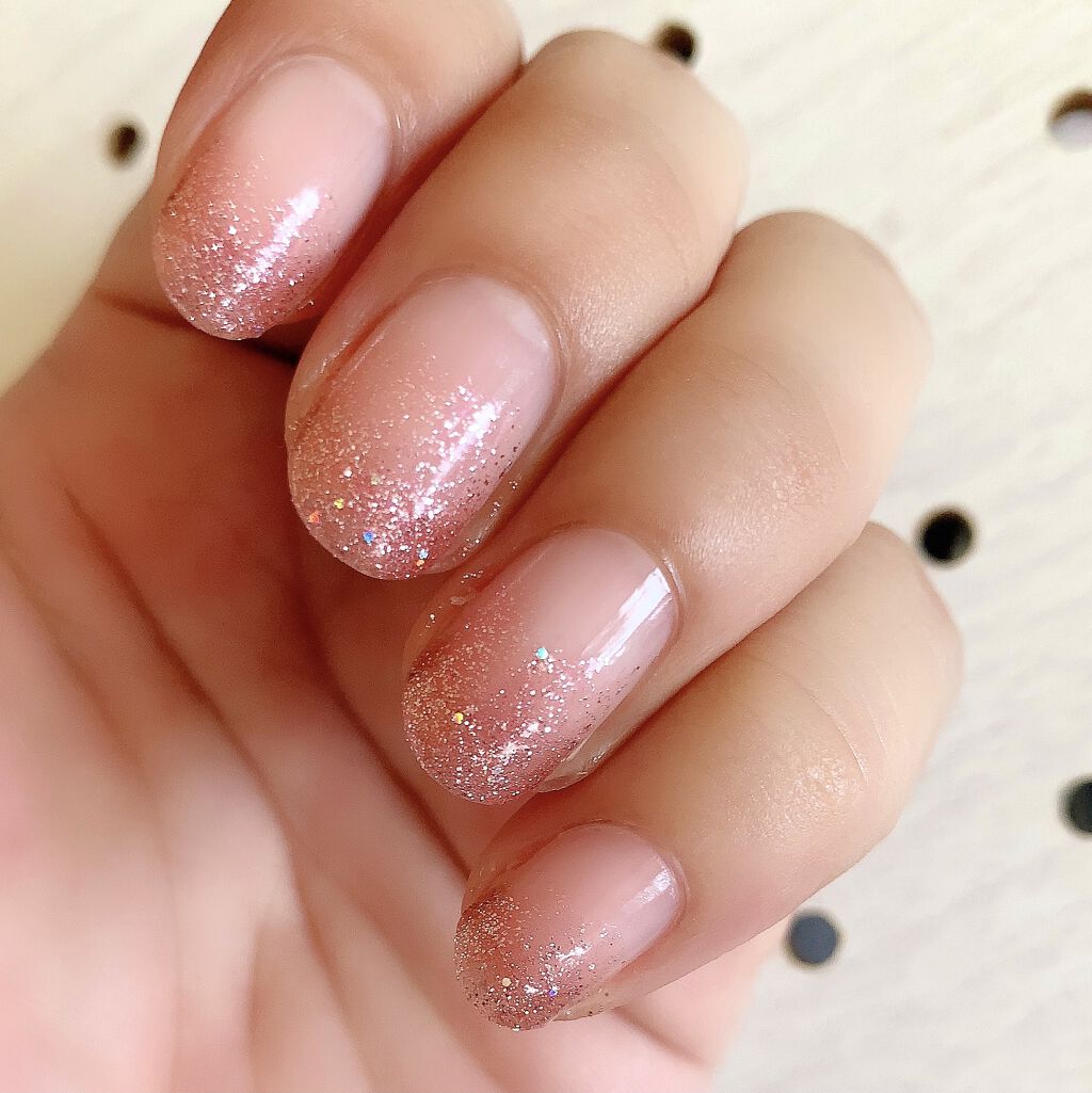 カラフルネイルズ キャンメイクを使った口コミ ラメグラデネイル Acmakeup By じじちゃん 混合肌 30代後半 Lips