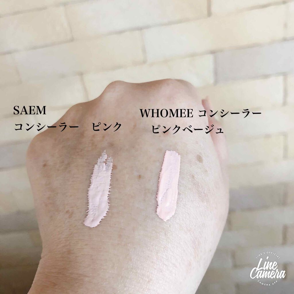 コンシーラー Whomeeの口コミ Whomeeピンクベージュコンシーラー By Sakura 混合肌 40代後半 Lips